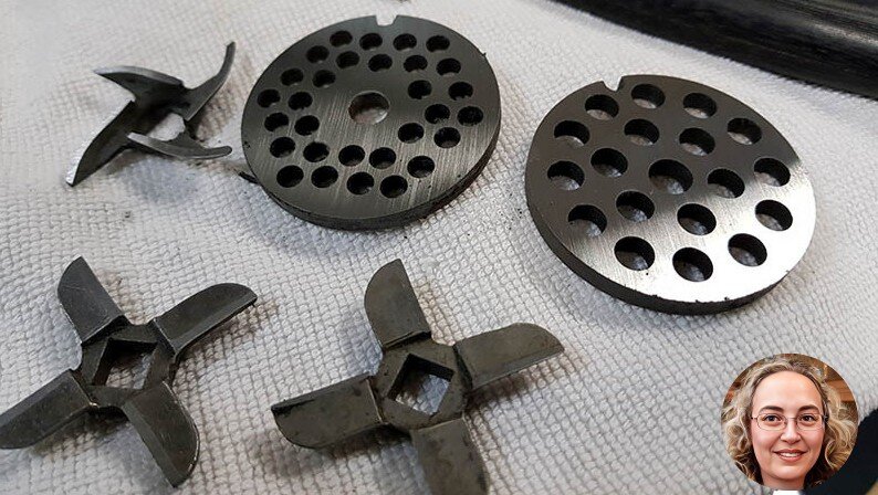 Не спешите менять нож на мясорубке, 5 минут – и он как бритва ...