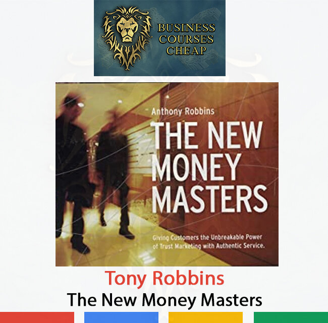 TONY ROBBINS - THE NEW MONEY MASTERS  HI GUYS!
THANKS For Watching My Post! SELLING BUSINESS courses for CHEAP rates. Best Prices For The Best Courses! Any Proofs Greetings. HOW TO DO IT:
1.