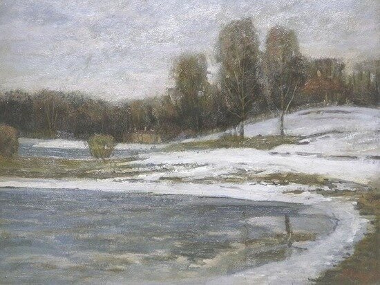     Владимир Кранц. Михайловское (1978). Из собрания музея-заповедника.