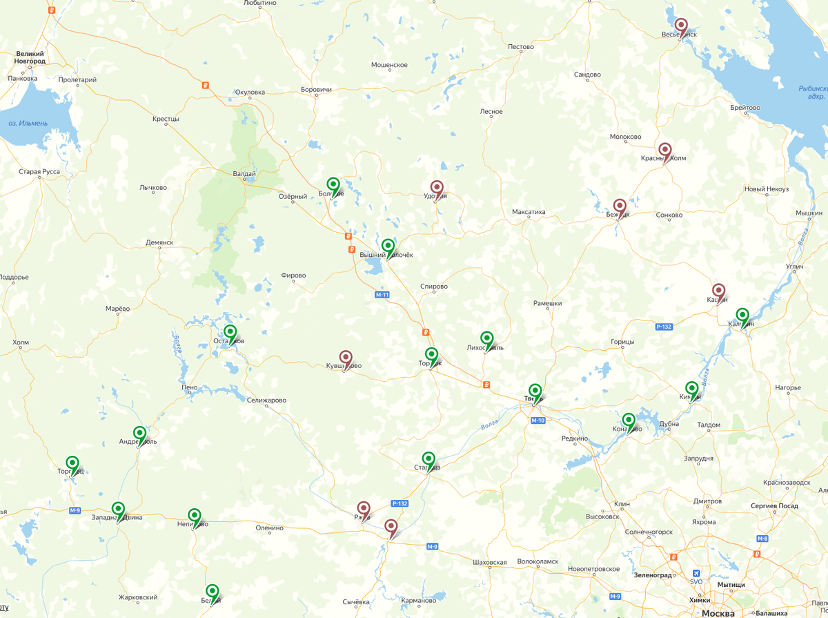 Погода в лихославле на карте. Лихославль на карте.