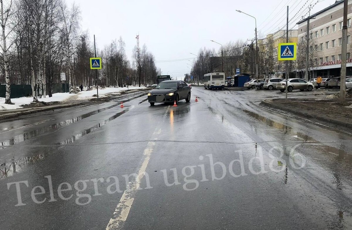    В Югре на пешеходном переходе сбили пожилую женщину