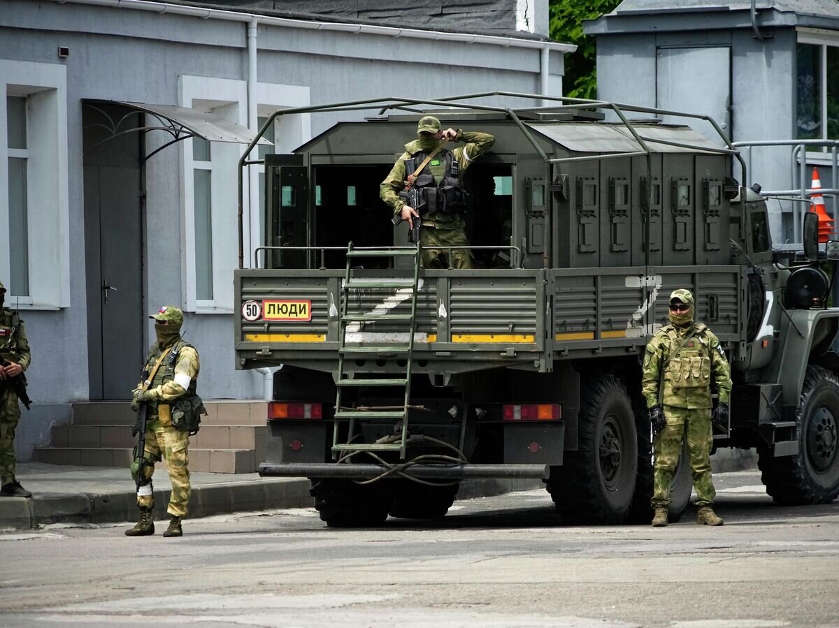    Российские военные в Херсоне© AP Photo