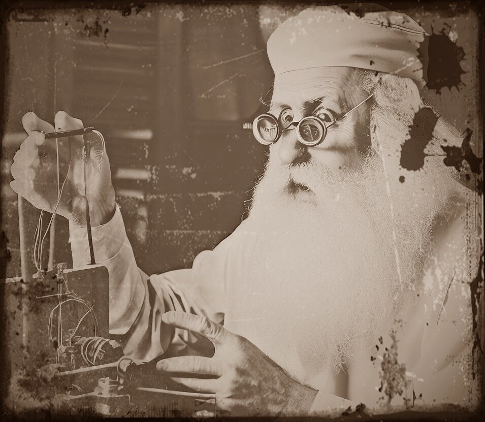 Доктор настраивает супер-телескоп