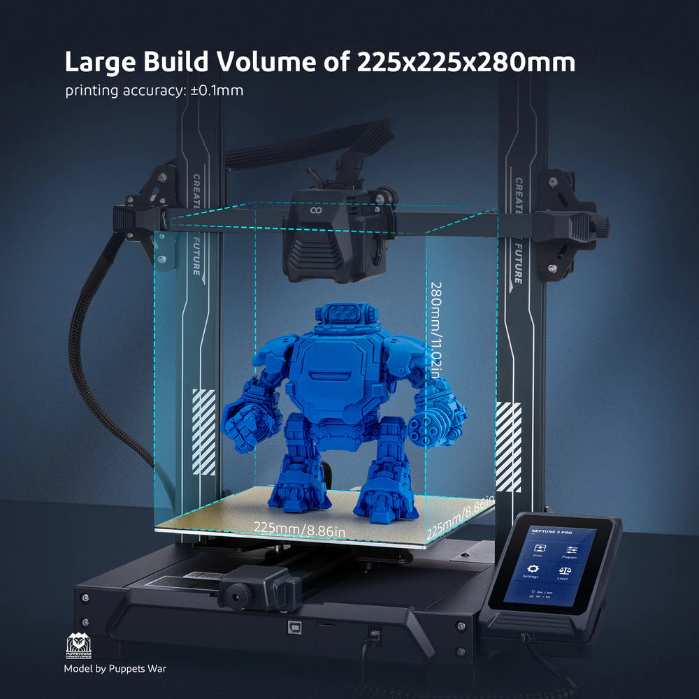 3D принтер ELEGOO Neptune 3 Pro. Топ 2023 года
