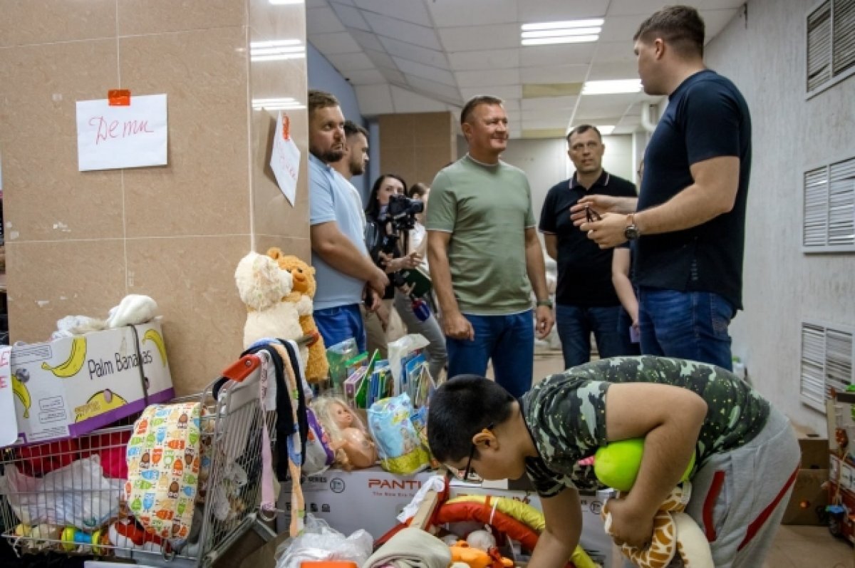    Курская область передала вторую партию гуманитарной помощи Белгородчине