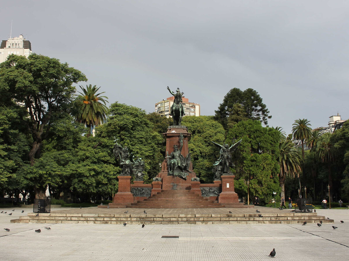 Monument to the Liberator Don Jose de San Martin. Plaza General San Martín  (Buenos Aires, Agrentina)