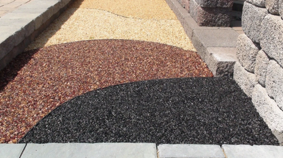 Дорожки мытый бетон своими руками