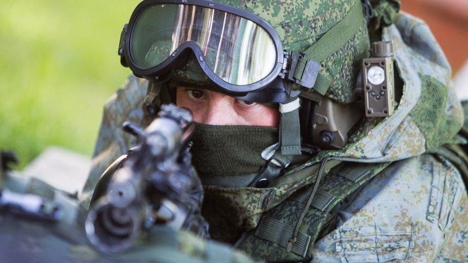 Военнослужащий Калининградской группировки войск специального назначения