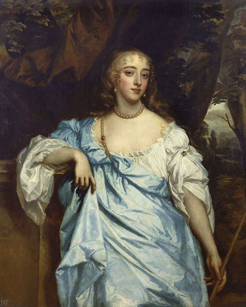 Mary Bagot, Countess of Falmouth and Dorset, худ. Peter Lely, ок. 1664-65 гг. Источник: WikiCommons