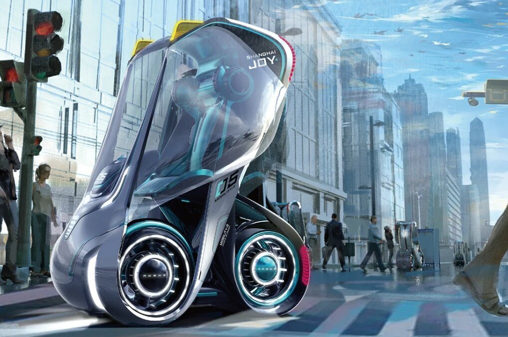 Еще один концепт транспорта будущего - городской электрожук MOBILITY R3. Источник изображения: autotema.org.ua