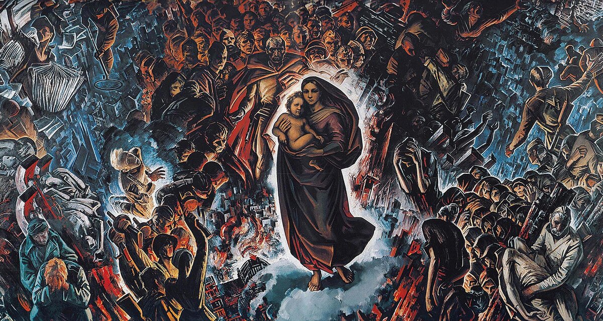 Май Данциг . «И помнит мир спасённый…». Источник: Викимедиа