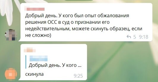 Из закрытого чата Ассоциации «Р1»