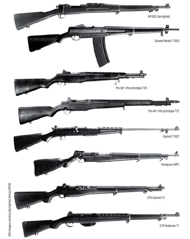 Опытные образцы американских винтовок 1920-х годов прошлого века.