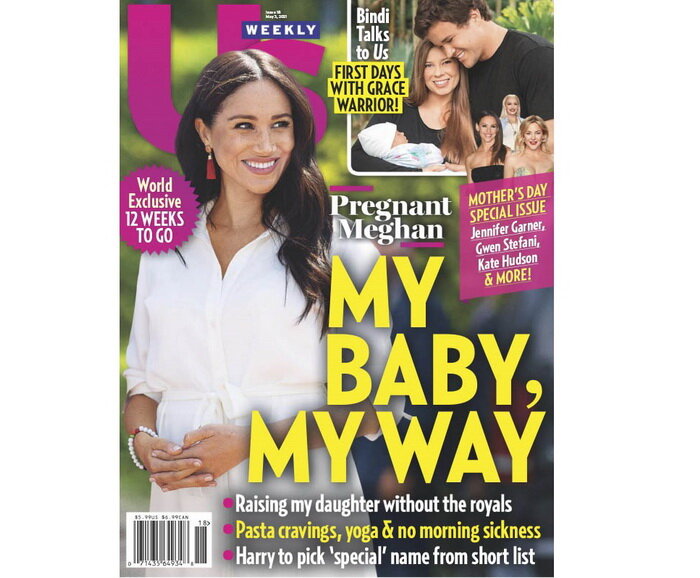 обложка майсrого номера журнала US Weekly