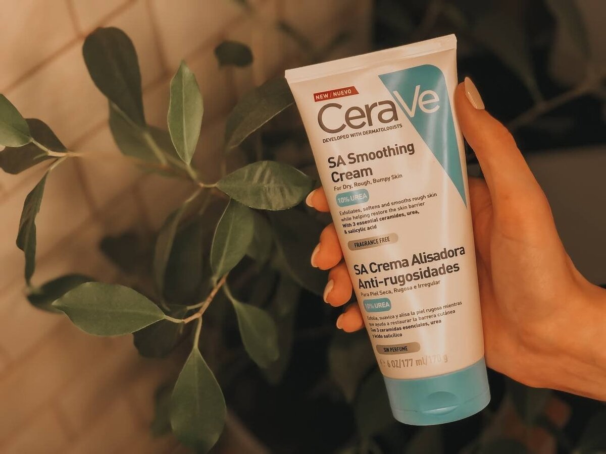 Крем для тела CeraVe SA смягчающий в тубе, объем 170 грамм