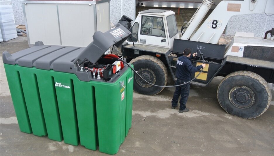 Модульная АЗС для дизельного топлива Giantank