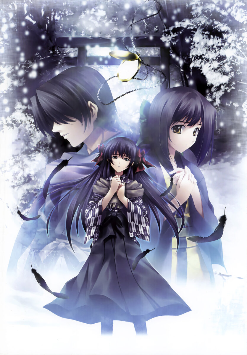 Слева направо: Такасиро Сюго, Кодзуки Кадзуна, Амемия Хацунэ. Источник: там же.