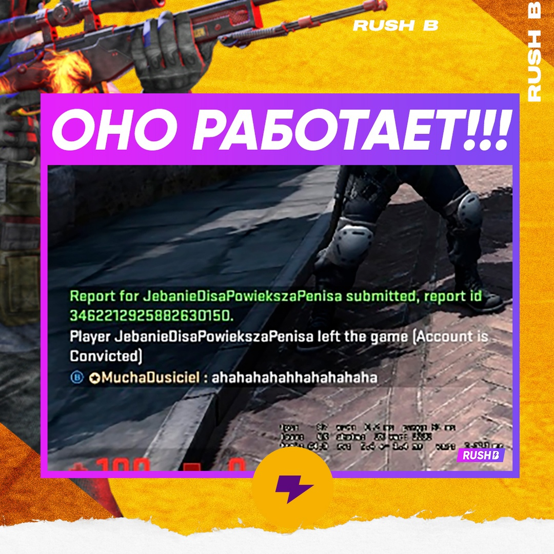 Неужели репорты работают?