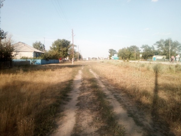 Дорога в деревне моей бабушки
