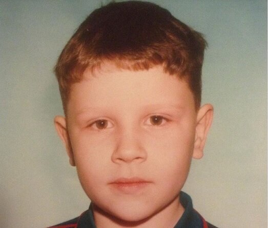 Евгений Кулик в детстве 