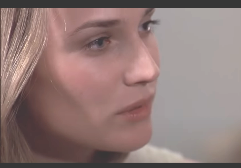 Лиза. Актриса Дайан Крюгер / Скриншот кадра из фильма "Одержимость"