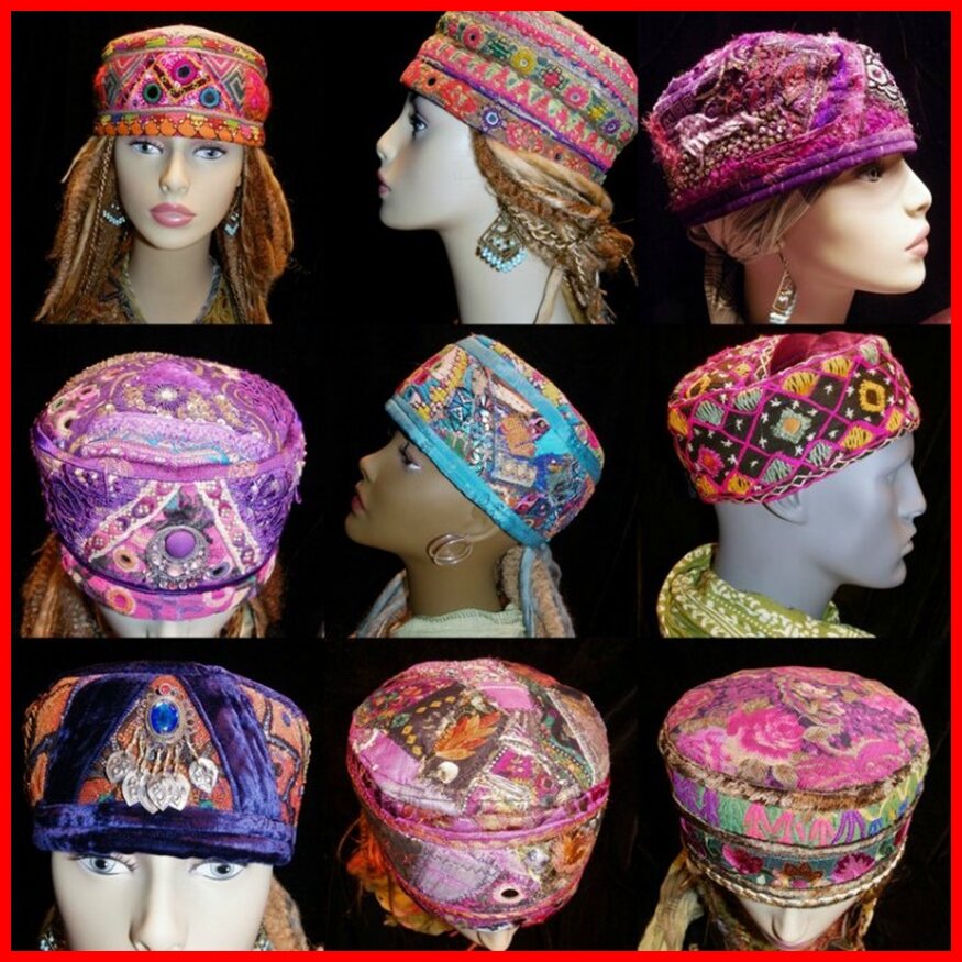 головные уборы из джинса. модельные текстильные шапки женские. текстильная головные уборы. кепки из текстиля женские. этнические головные уборы.
