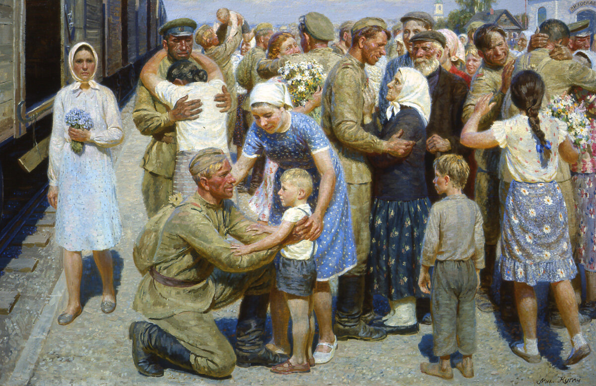 Проводы на войну картина