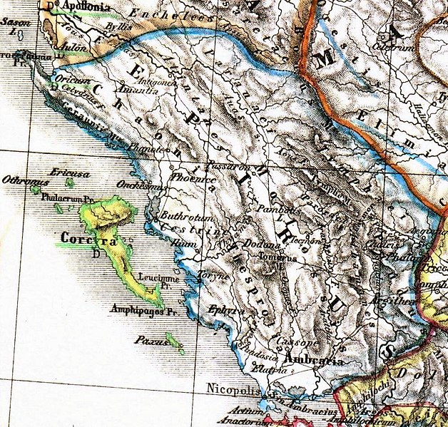 Источник: Древнее государство Эпир / https://ru.other.wiki/wiki/Epirus_(ancient_state)
