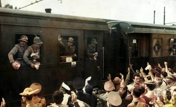 Отправка на восточный фронт.