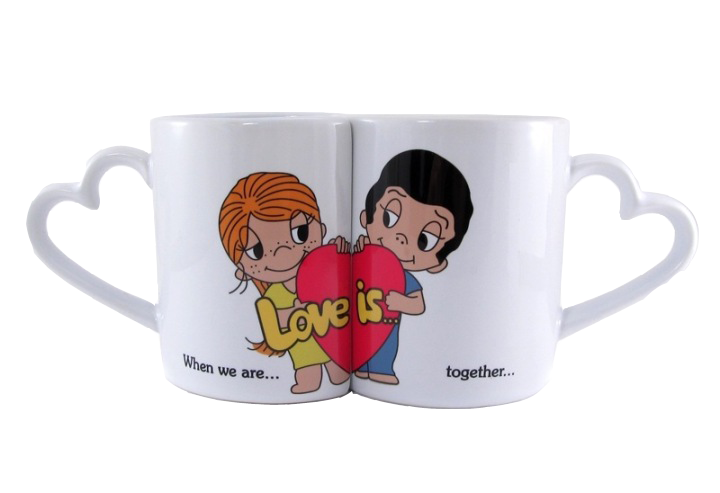 Парные кружки Love is...