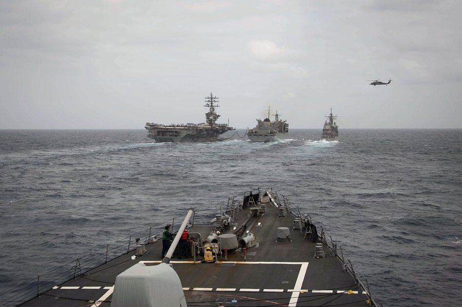 6 флот ВМС США в Атлантическом море - Фото: ZUMA\TASS