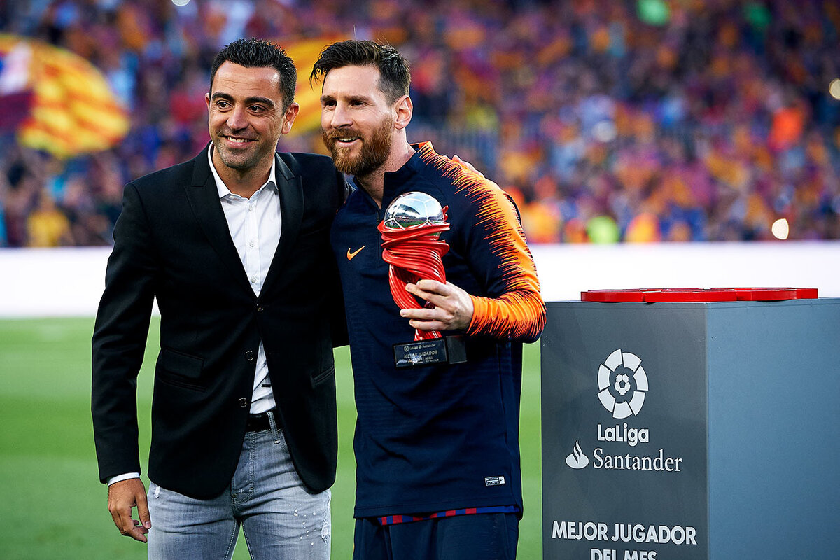 Xavi тренер Барселоны