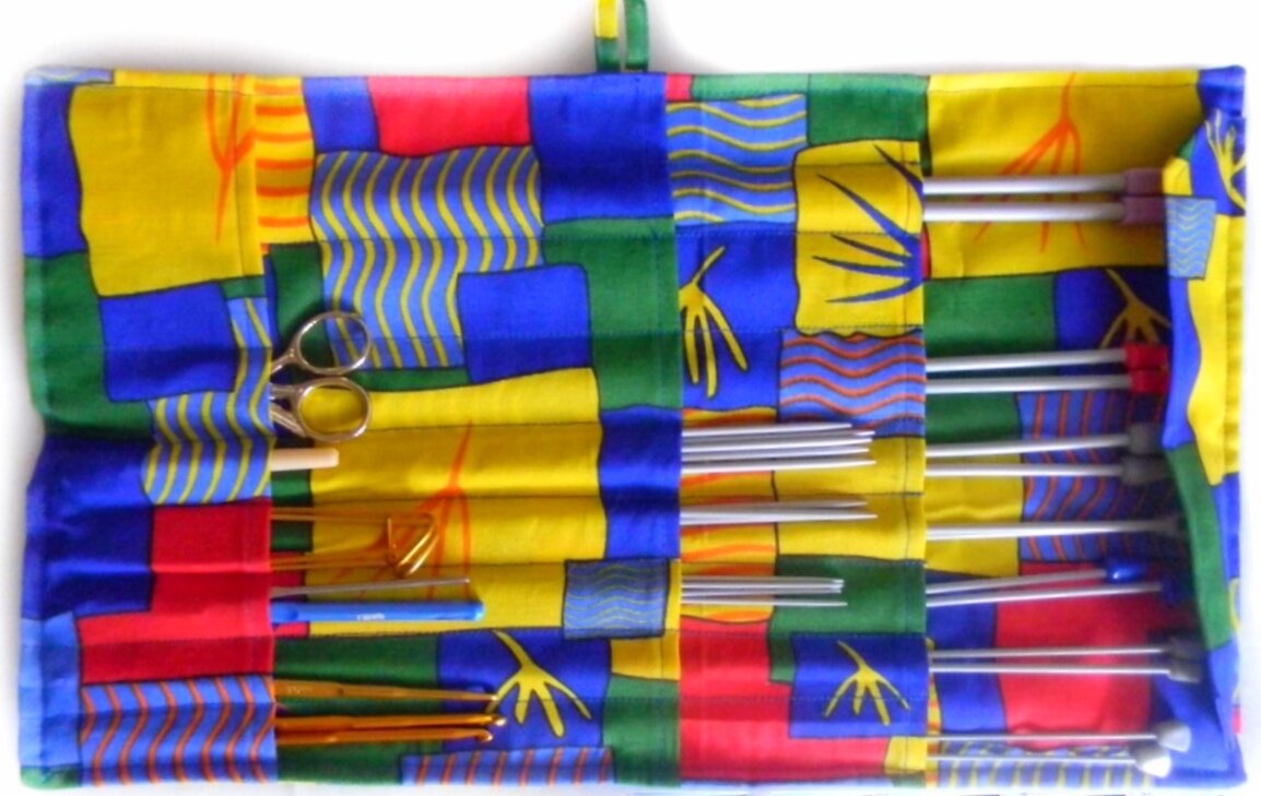 Органайзер для прямых спиц и нужных мелочей для вязания