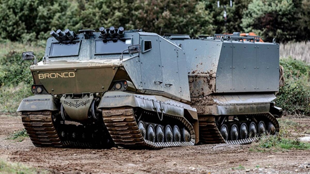 Бронемашина Bronco от ST Engineering