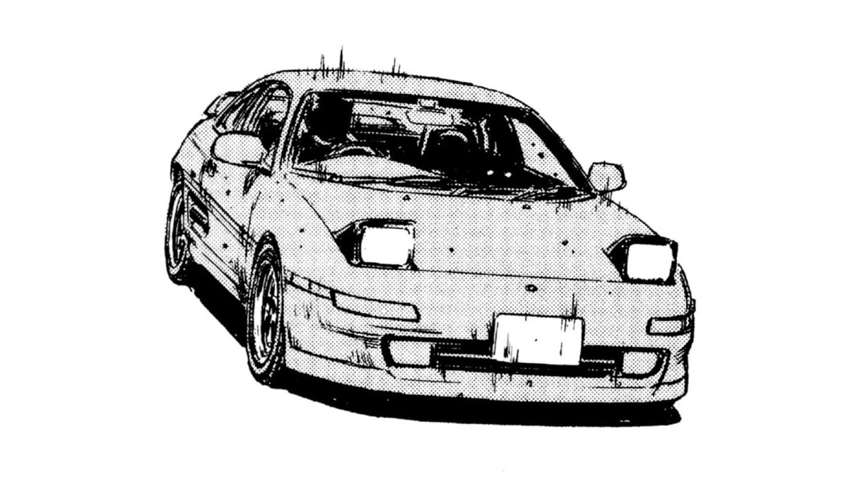 Toyota MR2 G-Limited (SW20) в 165 главе манги