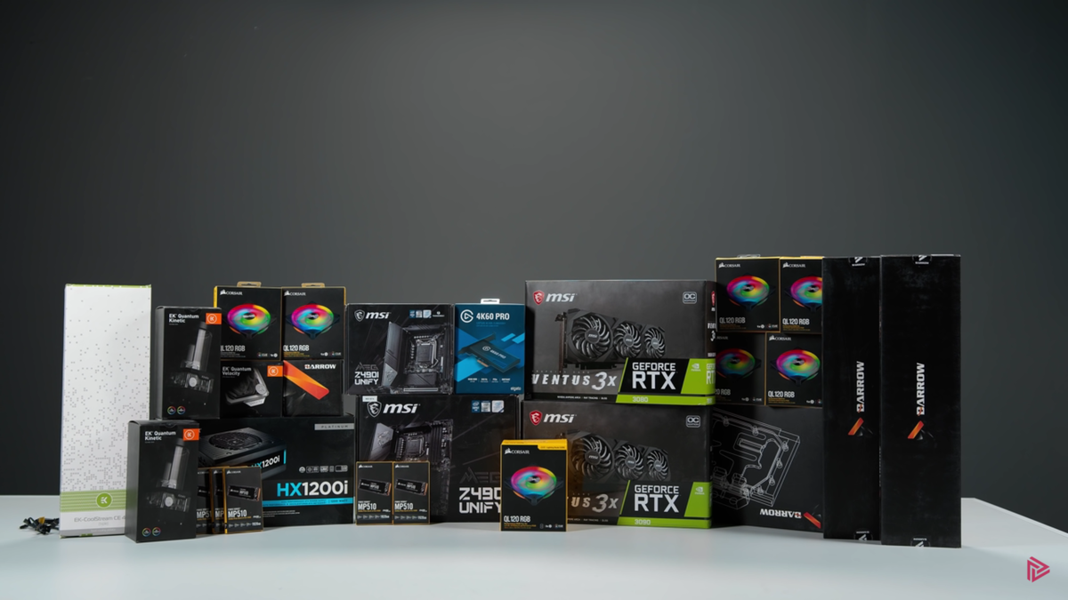 Скриншот из видео с канала HyperPC