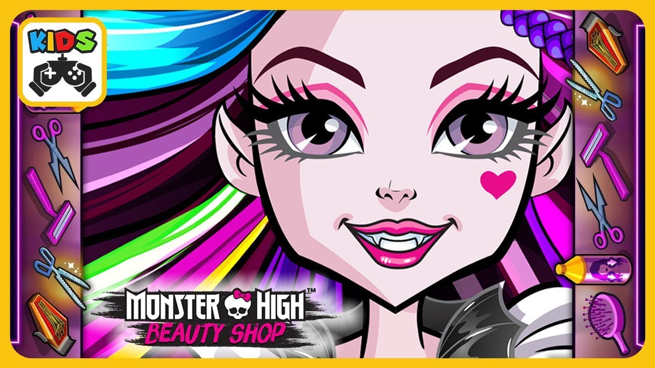 Monster High Модный салон Клодин Вульф * Макияж, прически и наряды для Монстер  Хай | KIDS PLAYBOX - ИГРЫ ДЛЯ ДЕТЕЙ | Дзен