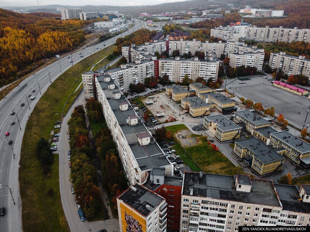 Мурманск дом длинной 1488 метров