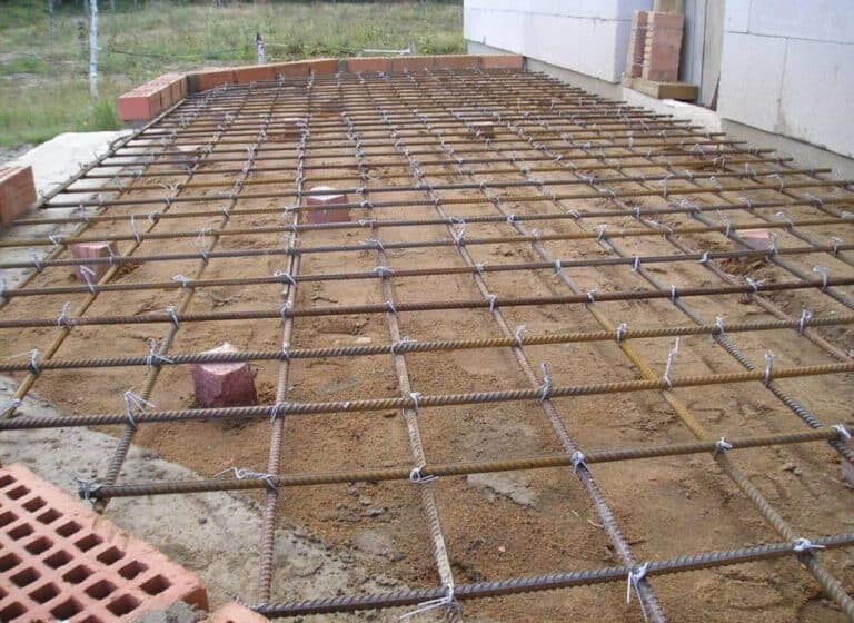 Классическое армирование пола