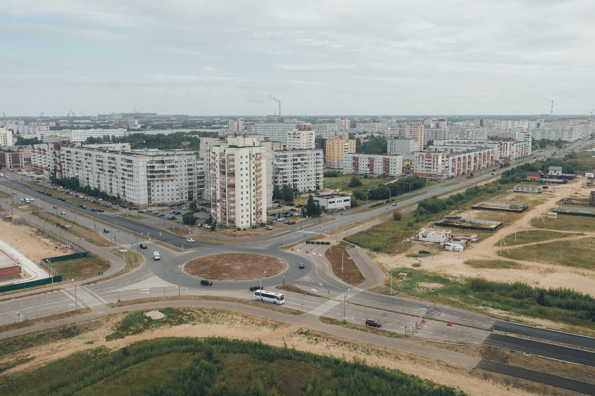 Новые районы города