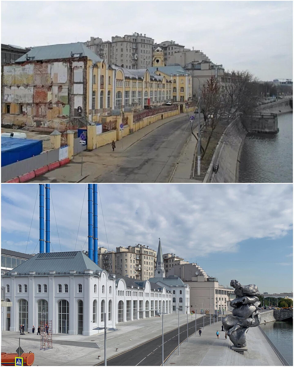 2017/2021 (Верхнее фото: https://mostrek.ru/ges-2/)