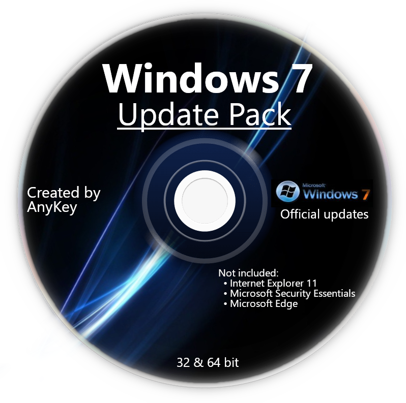 Windows 7 Update Pack Простой аналог сборки от Simplix Эникей на