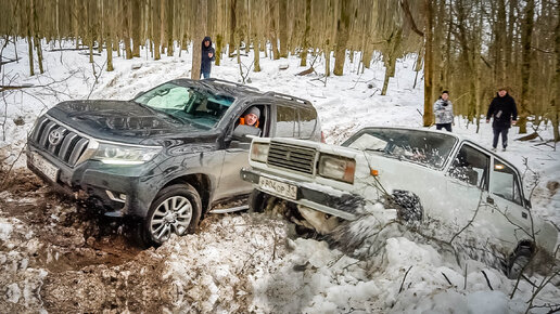 ОТ НЕЕ ТАКОГО НЕ ЖДАЛИ! ВАЗ 2107 4х4 против НИВЫ и КРУТЫХ ИНОМАРОК в OFFROAD