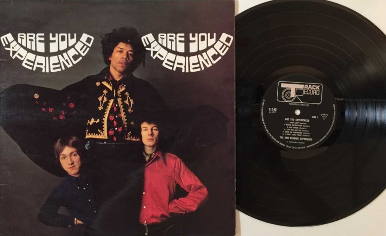 Первый британский выпуск альбома группы The Jimi Hendrix Experience "Are You Experienced", 1967 г.