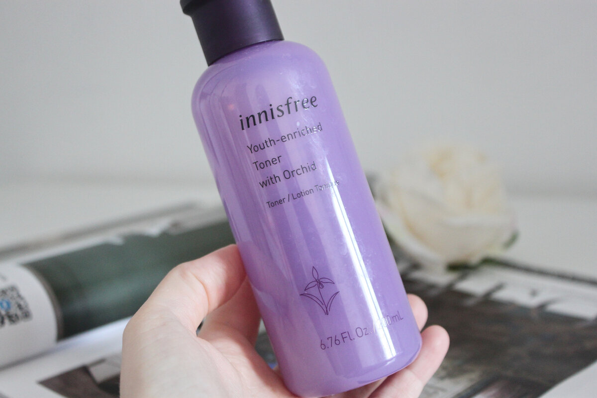 Тонер innisfree Youth-enriched Toner with Orchid.