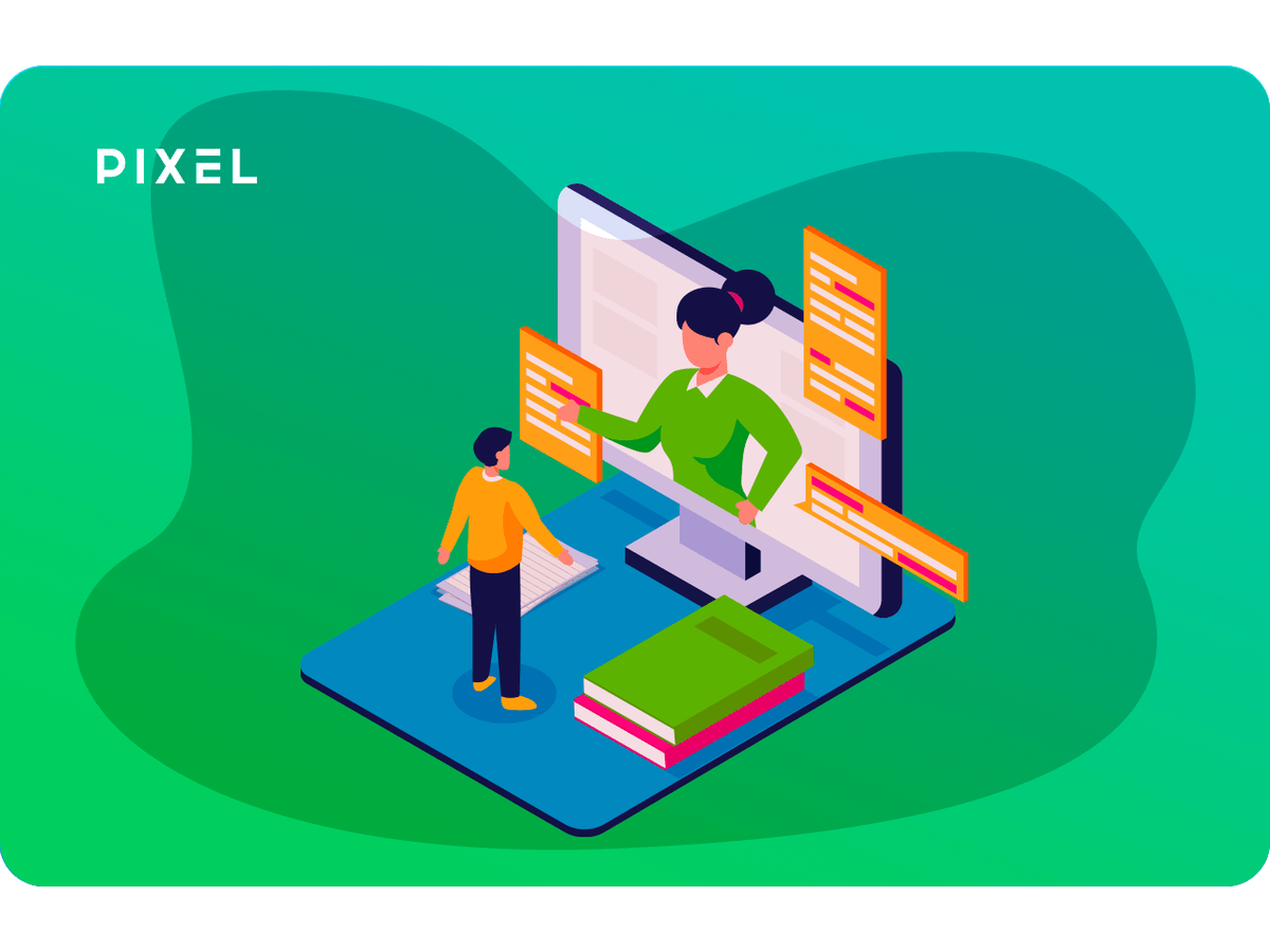 Dcs система. глобальная информационная инфраструктура. изометрия в веб-дизайне. ит оборудование. Digital signage экраны.