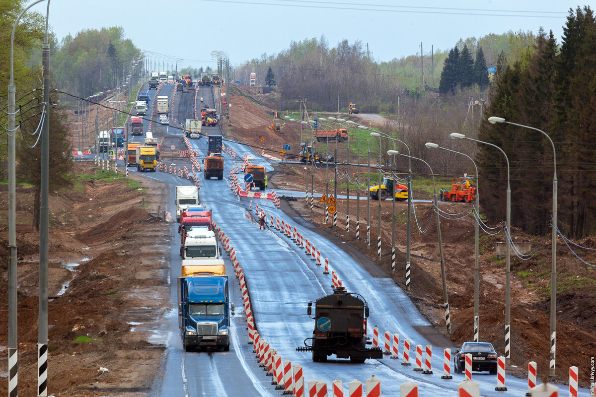 трасса м10 москва санкт петербург