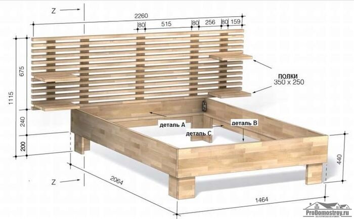 Совет от столяра — делаем роскошную кровать из дерева