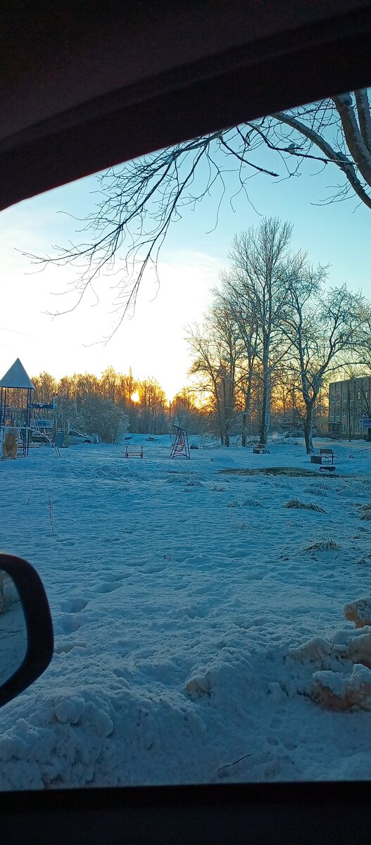 Фото автора. Вид заката прекрасен. 