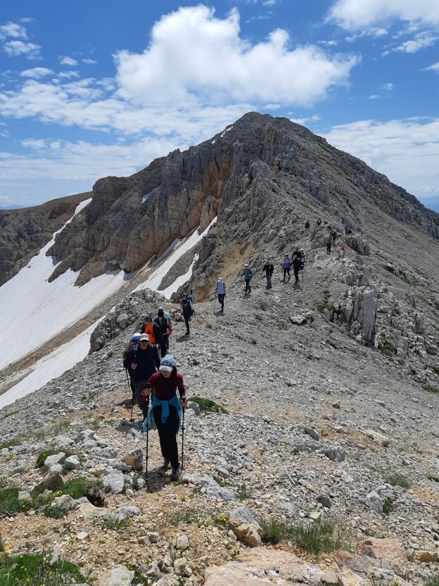 Восхождение на г. Оштен.
